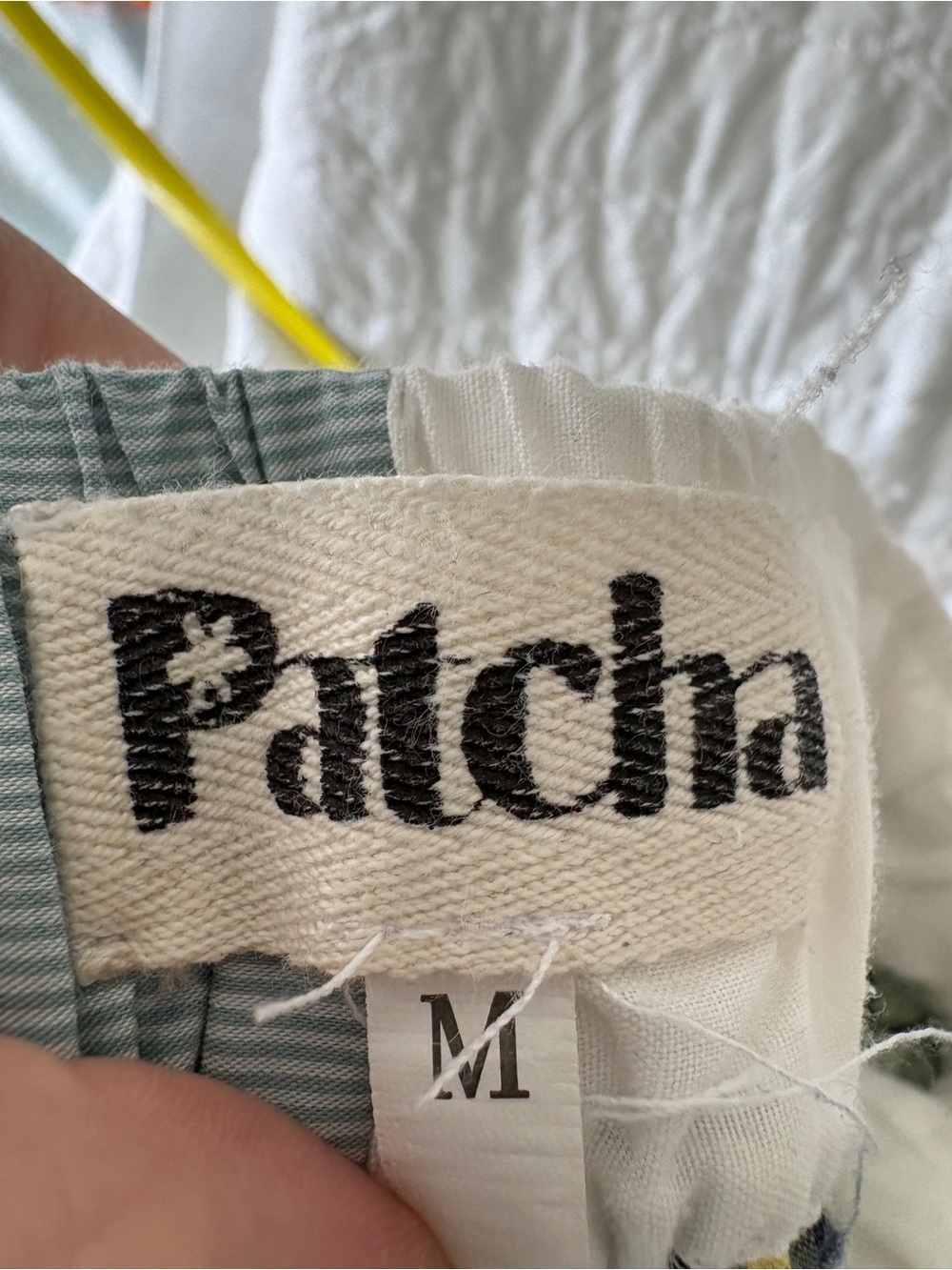 PATCHA London patchwork, cargo trouser pants Y2K - Picture 2 of 3